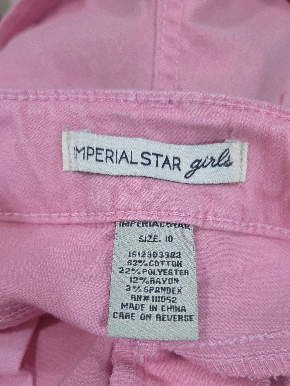 •Imperial Star• Little Girls Pink Jean Shorts